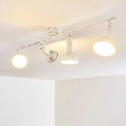 Hofstein Polmak Deckenleuchte Weiß, Gold, 4-flammig 35 Hofstein Polmak Deckenleuchte Weiß, Gold, 4-flammig -Bürolampen Verkäufe polmak deckenleuchte h3092583 do1 13