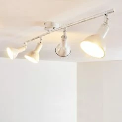 Hofstein Polmak Deckenleuchte Weiß, Gold, 4-flammig 37 Hofstein Polmak Deckenleuchte Weiß, Gold, 4-flammig -Bürolampen Verkäufe polmak deckenleuchte h3092583 do1 15