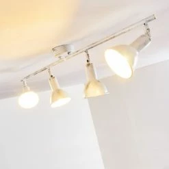 Hofstein Polmak Deckenleuchte Weiß, Gold, 4-flammig 30 Hofstein Polmak Deckenleuchte Weiß, Gold, 4-flammig -Bürolampen Verkäufe polmak deckenleuchte h3092583 do1 8