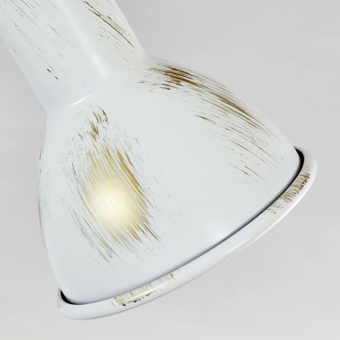 Hofstein Polmak Deckenleuchte Weiß, Gold, 4-flammig 10 Hofstein Polmak Deckenleuchte Weiß, Gold, 4-flammig – Bild 10