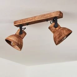 Hofstein Porcia Deckenleuchte Holz dunkel, 2-flammig -Bürolampen Verkäufe porcia deckenleuchte h3423066 7