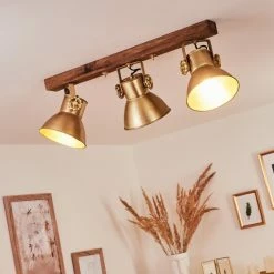 Hofstein Porcia Deckenleuchte Holz dunkel, 3-flammig -Bürolampen Verkäufe porcia deckenleuchte h3423097 6