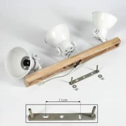 Hofstein Porcia Deckenleuchte Holz dunkel, 3-flammig -Bürolampen Verkäufe porcia deckenleuchte h3451137 4