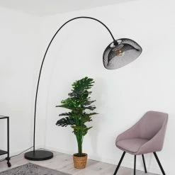 Hofstein Pralo Stehleuchte Schwarz, 1-flammig -Bürolampen Verkäufe pralo stehleuchte h3370094 4