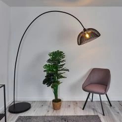 Hofstein Pralo Stehleuchte Schwarz, 1-flammig -Bürolampen Verkäufe pralo stehleuchte h3370094 5