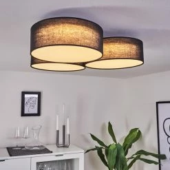 Hofstein Purus Deckenleuchte LED Schwarz, 1-flammig -Bürolampen Verkäufe purus deckenleuchte h3437421 10