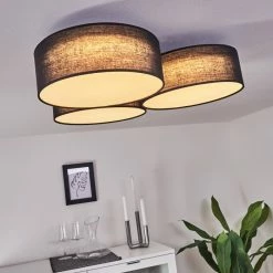 Hofstein Purus Deckenleuchte LED Schwarz, 1-flammig -Bürolampen Verkäufe purus deckenleuchte h3437421 6