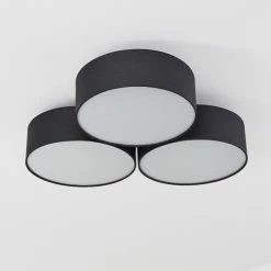 Hofstein Purus Deckenleuchte LED Schwarz, 1-flammig -Bürolampen Verkäufe purus deckenleuchte h3437421 7