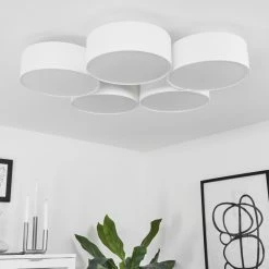 Hofstein Purus Deckenleuchte LED Weiß, 1-flammig -Bürolampen Verkäufe purus deckenleuchte h3437469 7