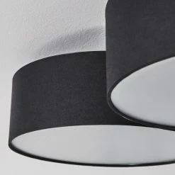 Hofstein Purus Deckenleuchte LED Schwarz, 1-flammig -Bürolampen Verkäufe purus deckenleuchte h3437490 2