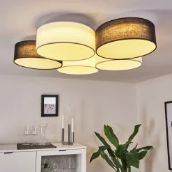 Hofstein Purus Deckenleuchte LED Schwarz, 1-flammig -Bürolampen Verkäufe purus deckenleuchte h3445501 6