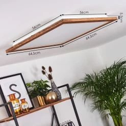 Hofstein Raimea Deckenpanel LED Weiß, 1-flammig 13 Hofstein Raimea Deckenpanel LED Weiß, 1-flammig -Bürolampen Verkäufe raimea deckenpanel h3439234 3