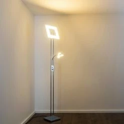 Reality Avignon Deckenfluter LED Chrom, 2-flammig -Bürolampen Verkäufe reality avignon deckenfluter r42782106 11