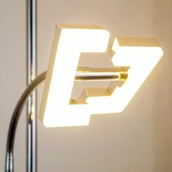 Reality Avignon Deckenfluter LED Chrom, 2-flammig -Bürolampen Verkäufe reality avignon deckenfluter r42782106 4