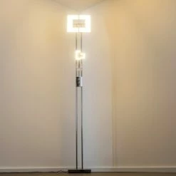 Reality Avignon Deckenfluter LED Chrom, 2-flammig -Bürolampen Verkäufe reality avignon deckenfluter r42782106 8