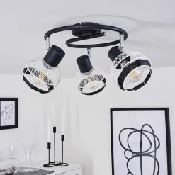 Hofstein Revsbotn Deckenleuchte Chrom, Schwarz, 3-flammig 19 Hofstein Revsbotn Deckenleuchte Chrom, Schwarz, 3-flammig -Bürolampen Verkäufe revsbotn deckenleuchte h3434550 9