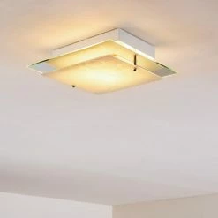 Hofstein Riad Deckenleuchte Transparent, Klar, 2-flammig -Bürolampen Verkäufe riad deckenleuchte h06 2