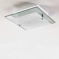 Hofstein Riad Deckenleuchte Transparent, Klar, 2-flammig -Bürolampen Verkäufe riad deckenleuchte h06 5