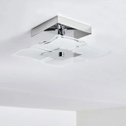 Hofstein Rom Deckenleuchte Chrom, 4-flammig -Bürolampen Verkäufe rom deckenleuchte w29356f 3 10