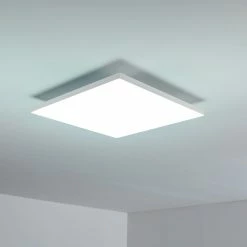 Hofstein Salmi Deckenpanel LED Weiß, 1-flammig, Fernbedienung -Bürolampen Verkäufe salmi deckenpanel h3309742 10