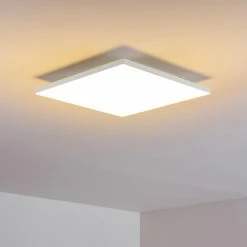 Hofstein Salmi Deckenpanel LED Weiß, 1-flammig, Fernbedienung -Bürolampen Verkäufe salmi deckenpanel h3309742 2