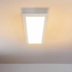 Hofstein Salmi Deckenpanel LED Weiß, 1-flammig, Fernbedienung -Bürolampen Verkäufe salmi deckenpanel h3309803 11