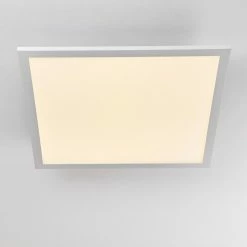 Hofstein Salmi Deckenpanel LED Aluminium, Weiß, 1-flammig, Fernbedienung -Bürolampen Verkäufe salmi deckenpanel h3311974 17