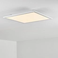 Hofstein Salmi Deckenpanel LED Aluminium, Weiß, 1-flammig, Fernbedienung 33 Hofstein Salmi Deckenpanel LED Aluminium, Weiß, 1-flammig, Fernbedienung -Bürolampen Verkäufe salmi deckenpanel h3311998 13