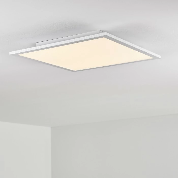 Hofstein Salmi Deckenpanel LED Aluminium, Weiß, 1-flammig, Fernbedienung 14 Hofstein Salmi Deckenpanel LED Aluminium, Weiß, 1-flammig, Fernbedienung – Bild 14