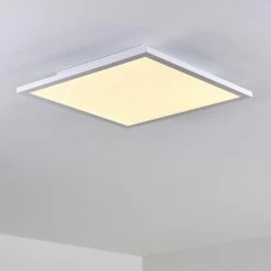 Hofstein Salmi Deckenpanel LED Weiß, 1-flammig, Fernbedienung, Farbwechsler -Bürolampen Verkäufe salmi deckenpanel h3325452 20