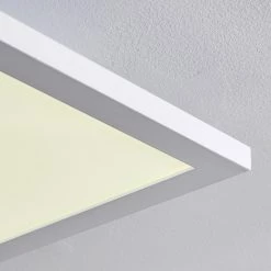 Hofstein Salmi Deckenpanel LED Weiß, 1-flammig, Fernbedienung, Farbwechsler -Bürolampen Verkäufe salmi deckenpanel h3325452 7