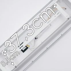 Hofstein Salmi Deckenpanel LED Weiß, 1-flammig -Bürolampen Verkäufe salmi deckenpanel h3325483 12