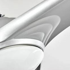 Hofstein Sanford Deckenventilator Silber, 1-flammig, Fernbedienung 34 Hofstein Sanford Deckenventilator Silber, 1-flammig, Fernbedienung -Bürolampen Verkäufe sanford deckenventilator h3375570 15