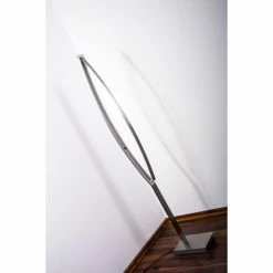 Hofstein Santa Marta Stehleuchte LED Nickel-Matt, Chrom, 1-flammig -Bürolampen Verkäufe santa marta stehleuchte h3003121 17