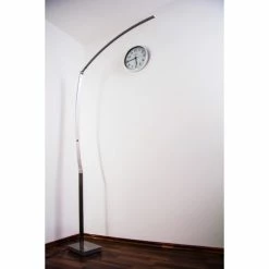 Hofstein Santa Marta Stehleuchte LED Nickel-Matt, Chrom, 1-flammig -Bürolampen Verkäufe santa marta stehleuchte h3003138 17
