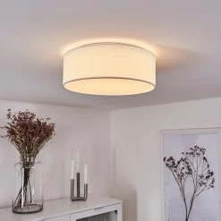 Hofstein Saura Deckenleuchte LED Weiß, 1-flammig -Bürolampen Verkäufe saura deckenleuchte h3436660 6