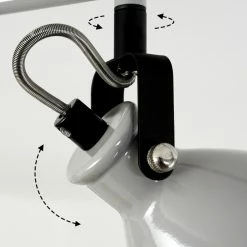 Hofstein Selki Deckenleuchte Grau, 4-flammig -Bürolampen Verkäufe selki deckenleuchte h3018965 5