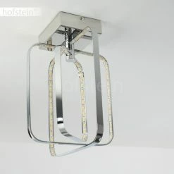 Hofstein Sepino Deckenleuchte LED Chrom, 1-flammig -Bürolampen Verkäufe sepino deckenleuchte h165929 10