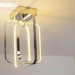 Hofstein Sepino Deckenleuchte LED Chrom, 1-flammig -Bürolampen Verkäufe sepino deckenleuchte h165929 11