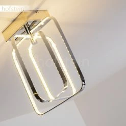 Hofstein Sepino Deckenleuchte LED Chrom, 1-flammig -Bürolampen Verkäufe sepino deckenleuchte h165929 4
