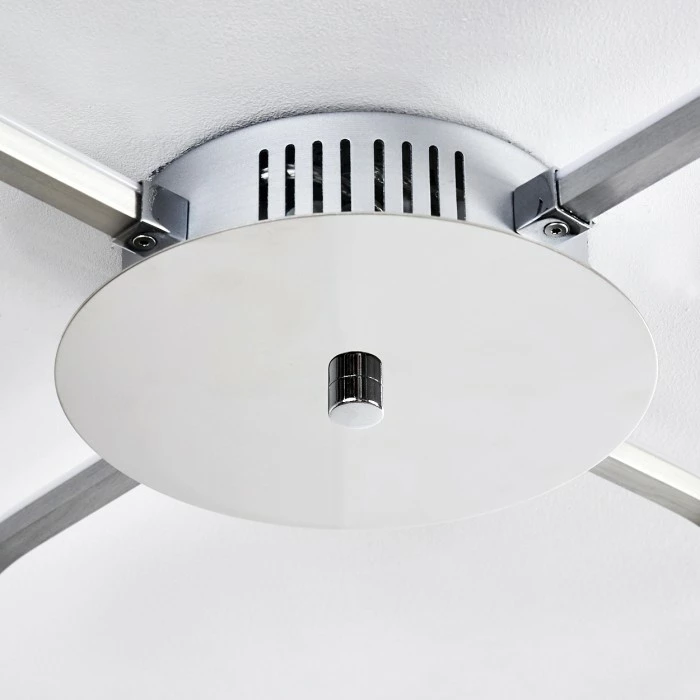 Hofstein Serre Deckenleuchte LED Chrom, 1-flammig 11 Hofstein Serre Deckenleuchte LED Chrom, 1-flammig – Bild 11