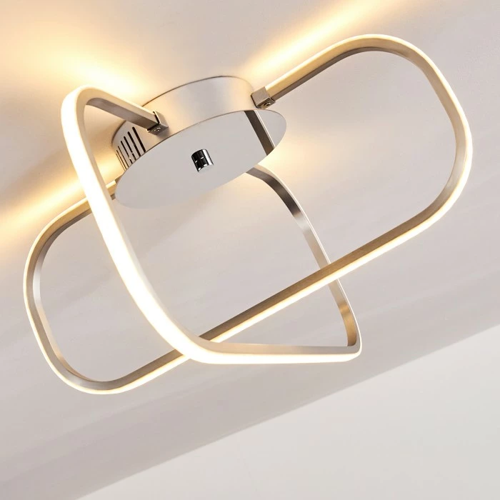 Hofstein Serre Deckenleuchte LED Chrom, 1-flammig 14 Hofstein Serre Deckenleuchte LED Chrom, 1-flammig – Bild 14