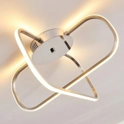 Hofstein Serre Deckenleuchte LED Chrom, 1-flammig 23 Hofstein Serre Deckenleuchte LED Chrom, 1-flammig -Bürolampen Verkäufe serre deckenleuchte h167503 4