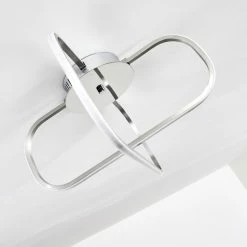 Hofstein Serre Deckenleuchte LED Chrom, 1-flammig 25 Hofstein Serre Deckenleuchte LED Chrom, 1-flammig -Bürolampen Verkäufe serre deckenleuchte h167503 6