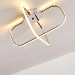 Hofstein Serre Deckenleuchte LED Chrom, 1-flammig 26 Hofstein Serre Deckenleuchte LED Chrom, 1-flammig -Bürolampen Verkäufe serre deckenleuchte h167503 7