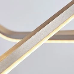 Hofstein Serre Deckenleuchte LED Chrom, 1-flammig -Bürolampen Verkäufe serre deckenleuchte h167510 10