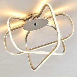 Hofstein Serre Deckenleuchte LED Chrom, 1-flammig -Bürolampen Verkäufe serre deckenleuchte h167510 3