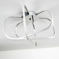 Hofstein Serre Deckenleuchte LED Chrom, 1-flammig -Bürolampen Verkäufe serre deckenleuchte h167510 4