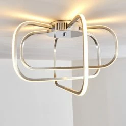 Hofstein Serre Deckenleuchte LED Chrom, 1-flammig -Bürolampen Verkäufe serre deckenleuchte h167510 5