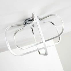 Hofstein Serre Deckenleuchte LED Chrom, 1-flammig -Bürolampen Verkäufe serre deckenleuchte h167510 6